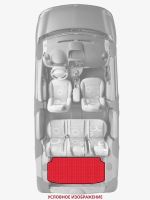 ЭВА коврики «Queen Lux» багажник для Nissan Micra C+C